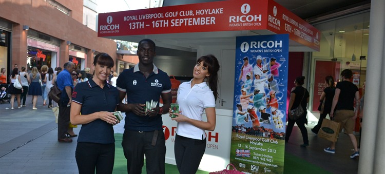 Sarah, Edmund and Felicity in Liverpool One